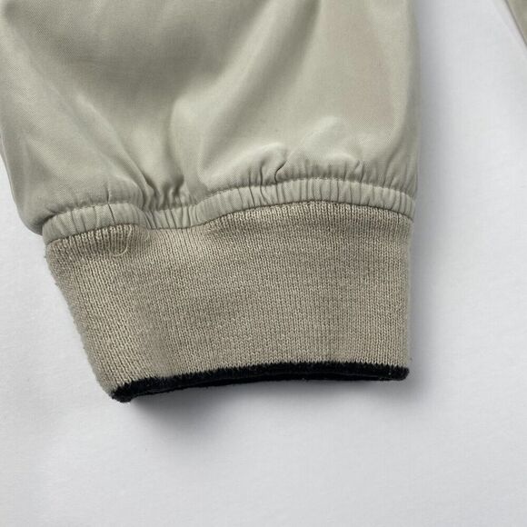 Vintage Izod Mens Golf Pullover Windbreaker Beige Size Large Outdoor Hiking - Picture 9 of 15